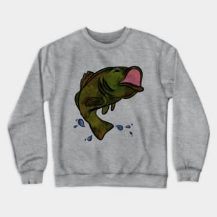 Walleye Fishing Crewneck Sweatshirt